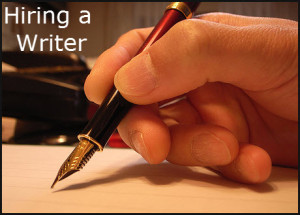 Hiring A Writer
